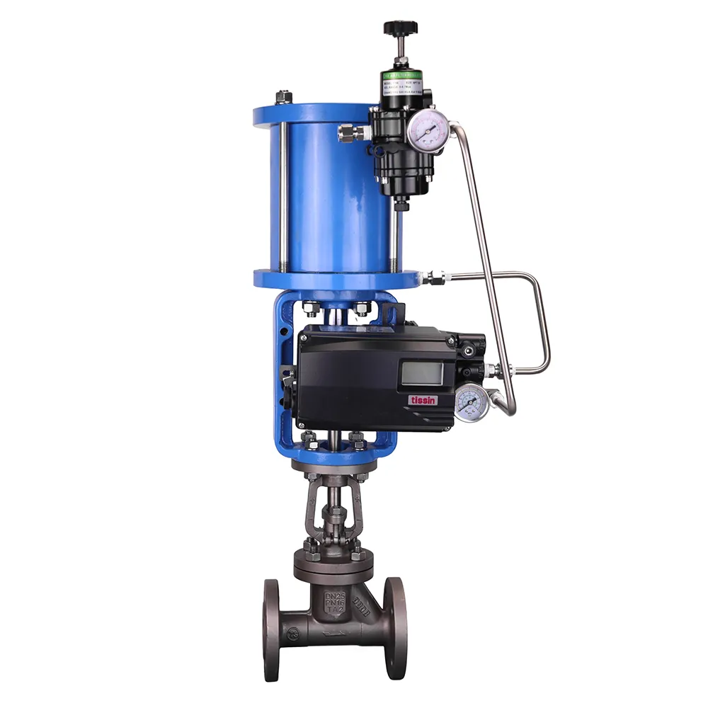 钛合金TA2气动截止阀 J641H-16TA